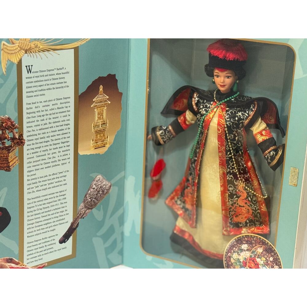 Chinese Empress Barbie Doll 1996 Great Eras Collection 16708